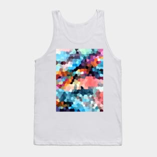 Geometric Painting Vibrants Tank Top